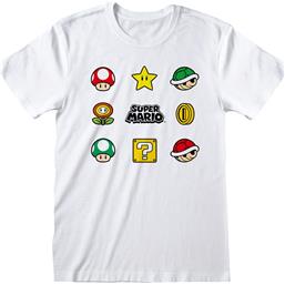 Super Mario Game Items T-Shirt 