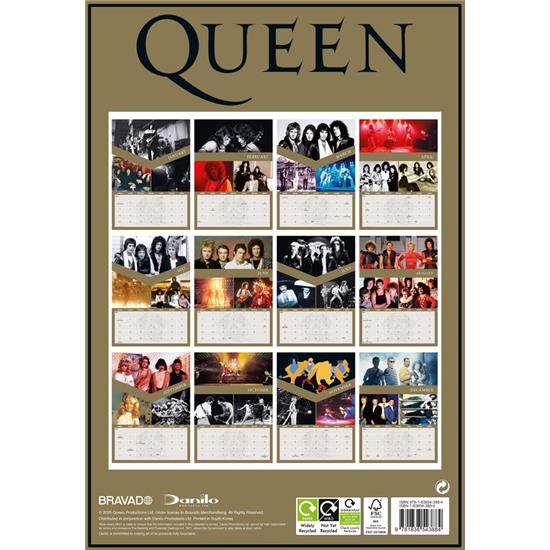 Queen: Officiel Queen Kalender 2021