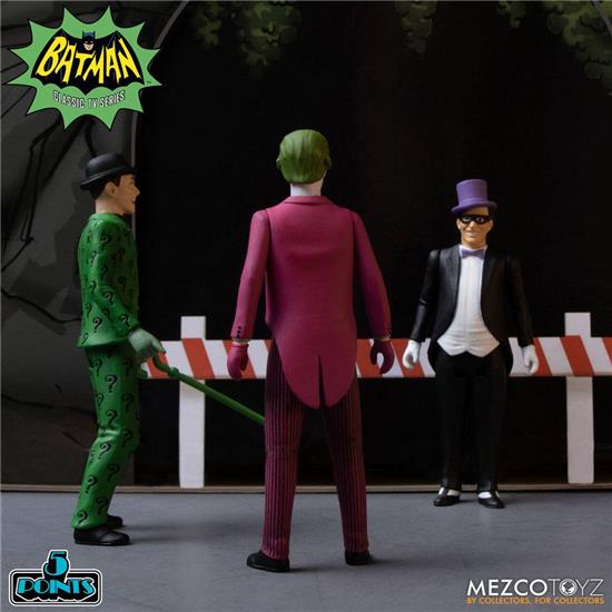 Batman: Batman (1966) Action Figures Deluxe Box Set 9 cm