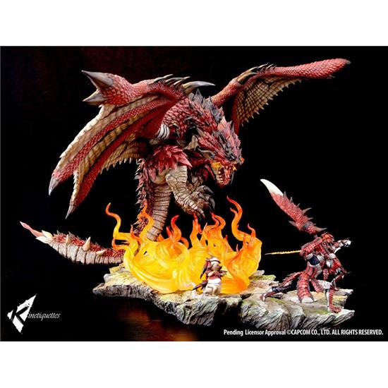 Monster Hunter: Rathalos The Fiery Diorama 1/10 52 cm