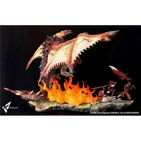 Monster Hunter: Rathalos The Fiery Diorama 1/10 52 cm
