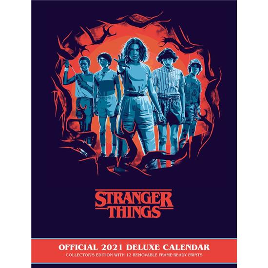 Stranger Things: Stranger Things Deluxe A3 Kalender 2021