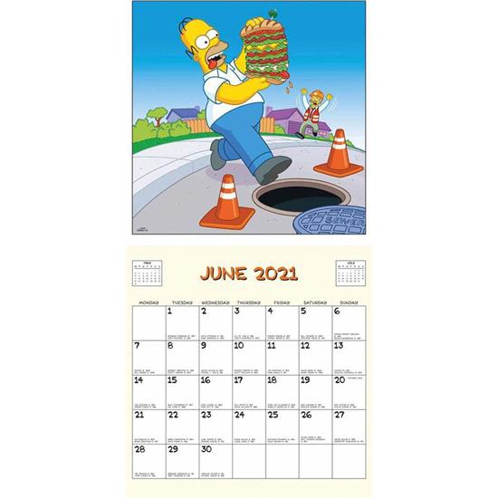 Simpsons: Simpsons Kalender 2021