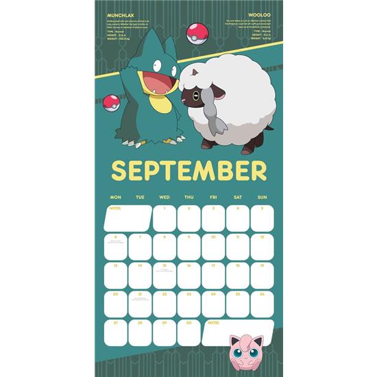 Pokémon: Pokémon Kalender 2021