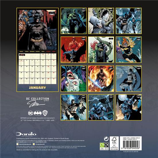Batman: Batman Comics Kalender 2021