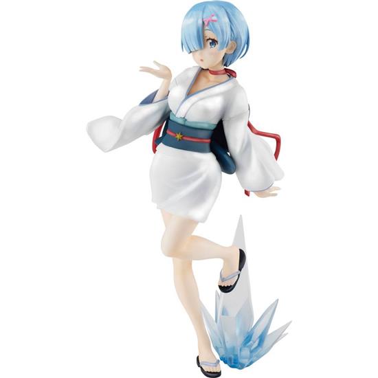 Manga & Anime: Fairy Tale Rem Snow Girl Pearl Color Version Statue 21 cm
