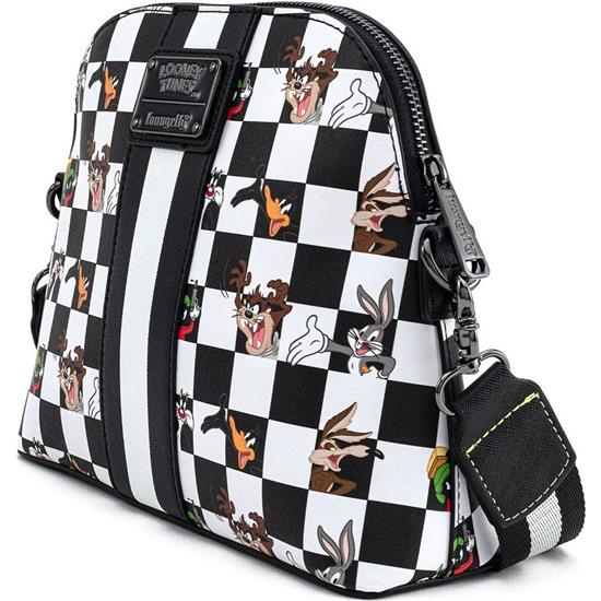 Looney Tunes: B&W Check Character Crossbody by Loungefly