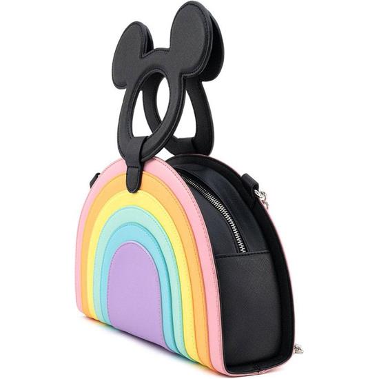 Disney: Mickey Mouse Pastel Rainbow Crossbody by Loungefly