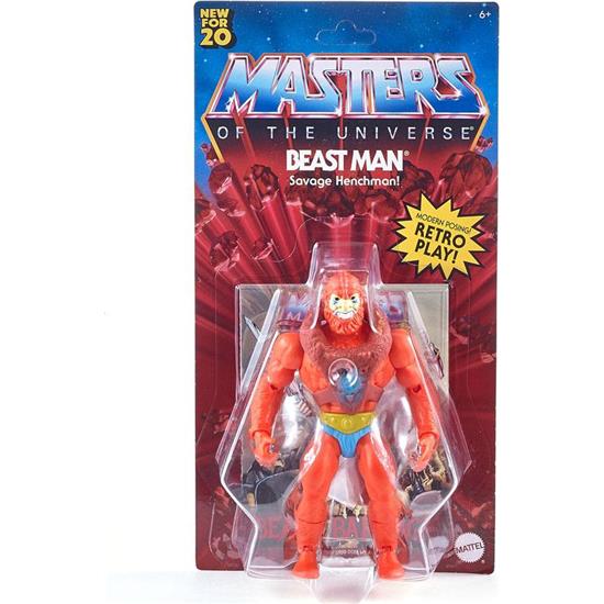 Masters of the Universe (MOTU): Beast Man (Origins) Action Figur 14 cm