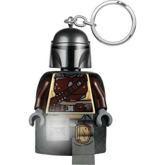 Star Wars: Lego The Mandalorian Nøglering med Lys 6 cm