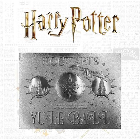 Harry Potter: Yule Ball Ticket Limited Edition Replica (sølv belagt)