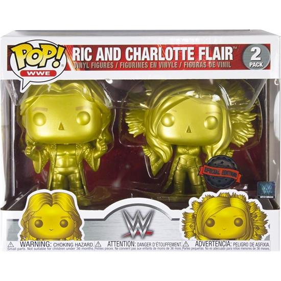 Wrestling: Ric & Charlotte Flair - 2 pak POP! Vinyl Figur