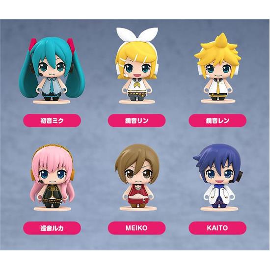 Manga & Anime: Piapro Characters Pocket Maquette Mini Figures 6-Pack 5 cm