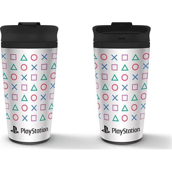 Sony Playstation: PlayStation Controller Knapperne Travel Mug