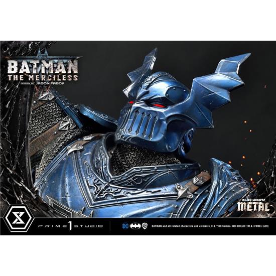 Batman: The Merciless Metal Statue 112 cm