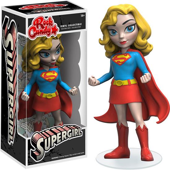 Superman: Klassisk Supergirl Rock Candy Vinyl Figur