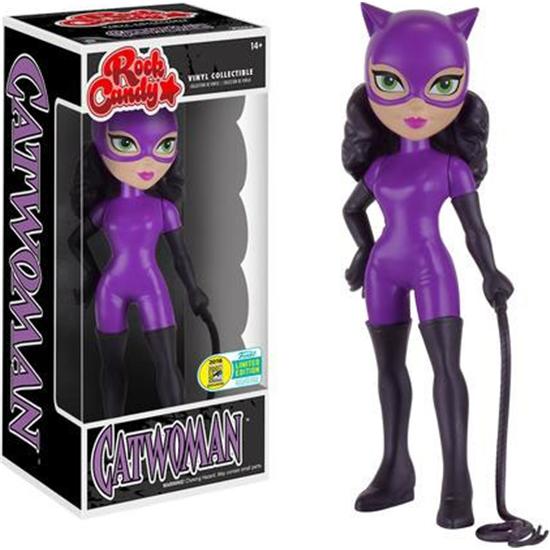 DC Comics: Catwoman (Purple Suit) SDCC 2016 Exclusive Rock Candy Vinyl Figur