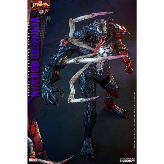 Spider-Man: Venomized Iron Man Artist Collection Action Figure 1/6 35 cm