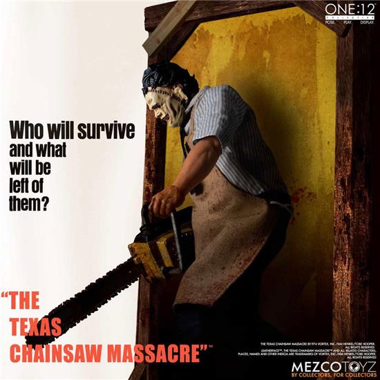 Texas Chainsaw Massacre: Leatherface Deluxe Edition Action Figur 1/12 17 cm
