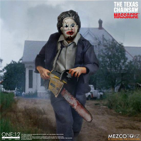 Texas Chainsaw Massacre: Leatherface Deluxe Edition Action Figur 1/12 17 cm