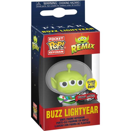 Toy Story: Alien Mix Buzz (Glow) Pocket POP! Vinyl Nøglering