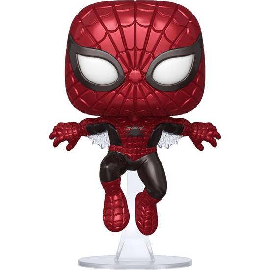 Spider-Man: Spider-Man (Metallic First Appearance) POP! Vinyl Figur (#593)