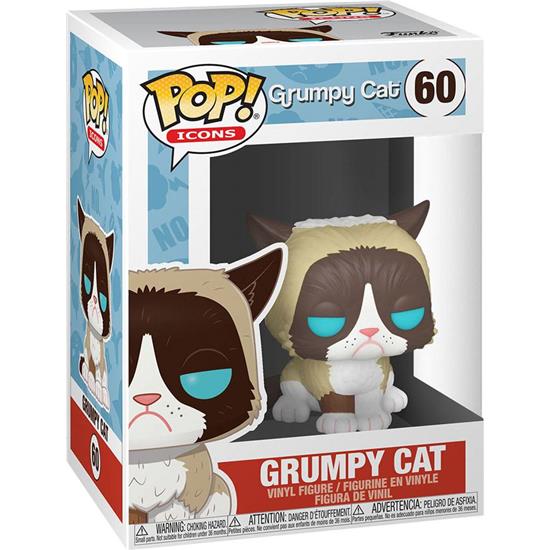 Diverse: Grumpy Cat POP! Icons Vinyl Figur (#60)