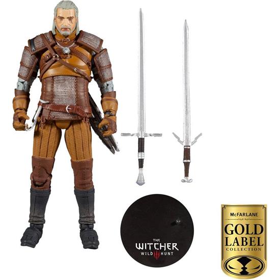 Witcher: Geralt (Gold Label Series) Action Figur 18 cm