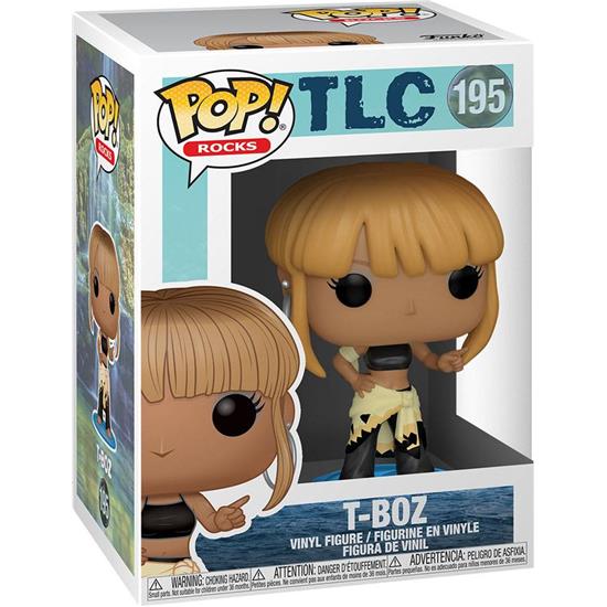 TLC: T-Boz TLC POP! Rocks Vinyl Figur (#195)