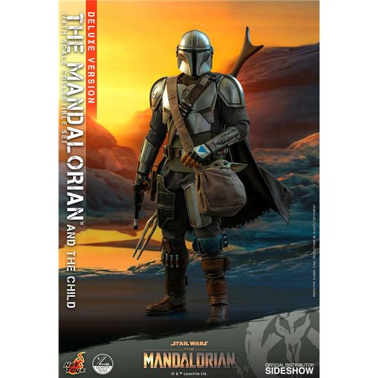 Star Wars: The Mandalorian & The Child Deluxe Action Figurer 2-Pak 1/4 46 cm