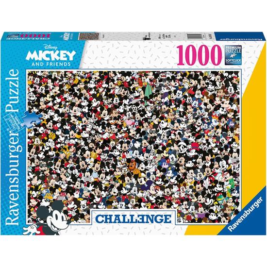 Disney: Mickey Mouse Challenge Puslespil (1000 brikker)