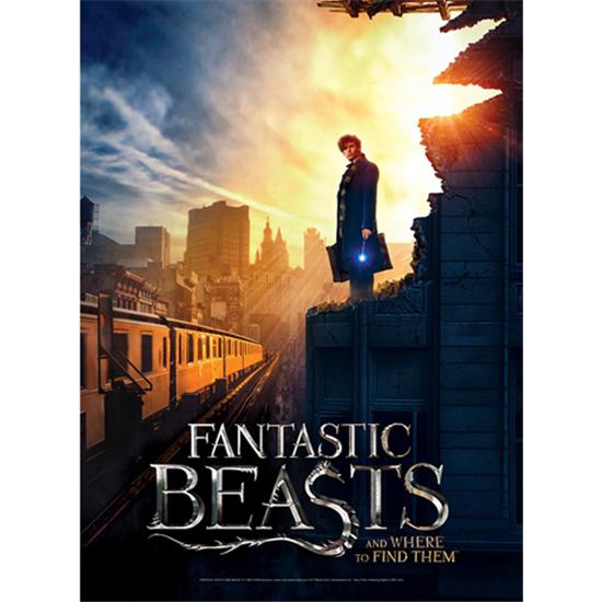 Fantastiske Skabninger: Fantastic Beasts New York Plakat Puslespil