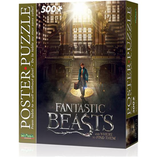 Fantastiske Skabninger: Fantastic Beasts Macusa Plakat Puslespil