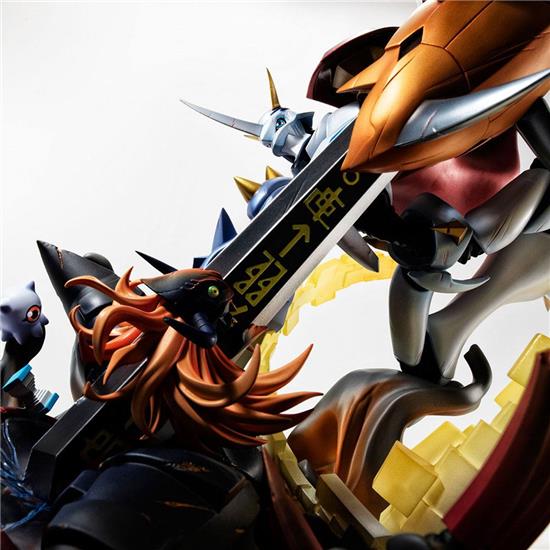Digimon: Omegamon vs Diabolomon Statue 34 cm