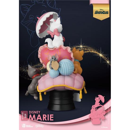 Disney: Marie D-Stage PVC Diorama 15 cm