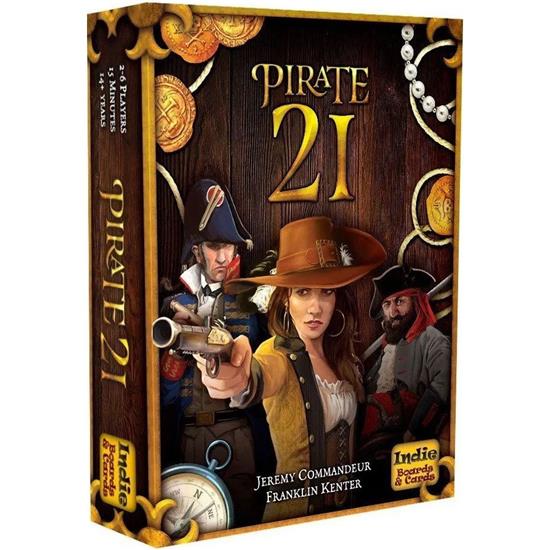 Diverse: Pirate 21 Kort Spil *English Version*