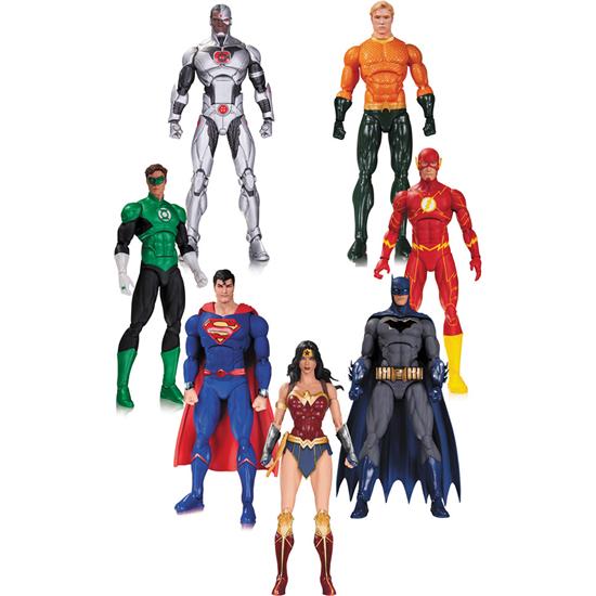 DC Comics: Justice League Action Figur 7-Pak