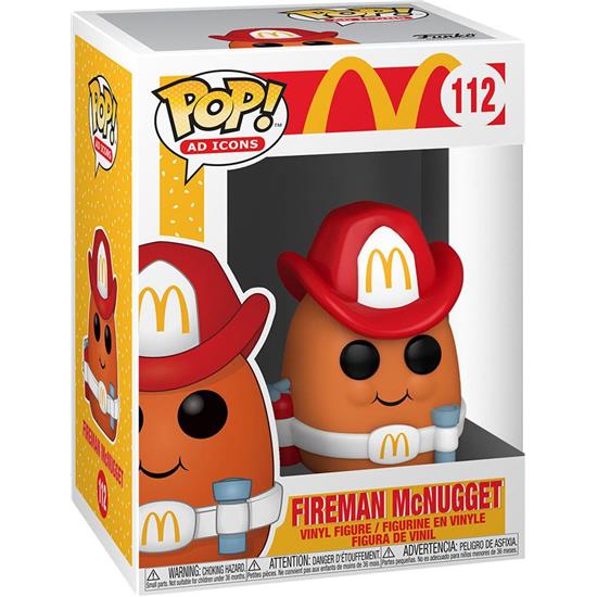McDonalds: Fireman Nugget POP! Ad Icons Vinyl Figur (#112)