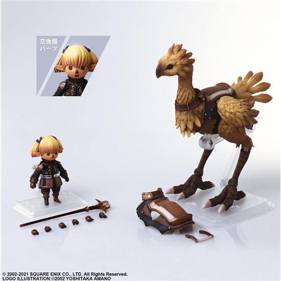 Final Fantasy: Shantotto & Chocobo Bring Arts Action Figurer 8 - 18 cm