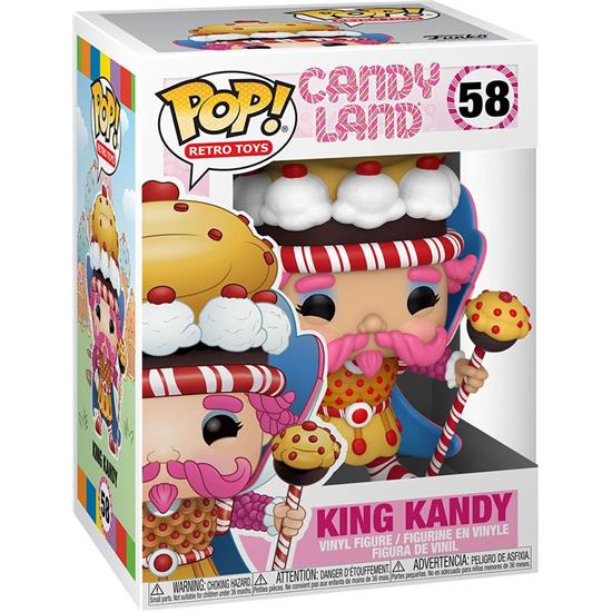 Candy Land: King Kandy POP! Retro Toys Vinyl Figur (#58)