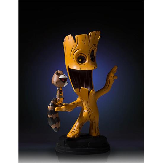 Guardians of the Galaxy: Groot & Rocket Statue