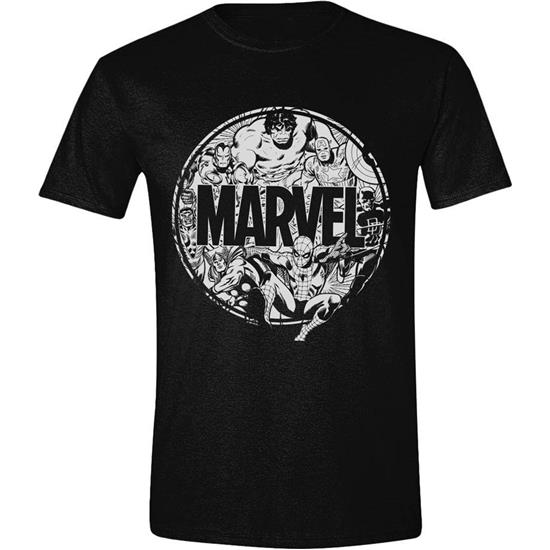 Marvel: Marvel Character Circle T-Shirt