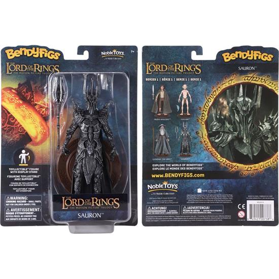 Lord Of The Rings: Sauron Bøjelig Figur Bendyfigs 19 cm