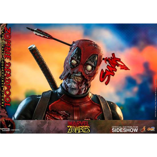 Deadpool: Zombie Deadpool Masterpiece Action Figur 1/6 31 cm