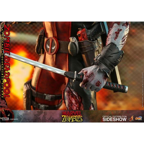 Deadpool: Zombie Deadpool Masterpiece Action Figur 1/6 31 cm
