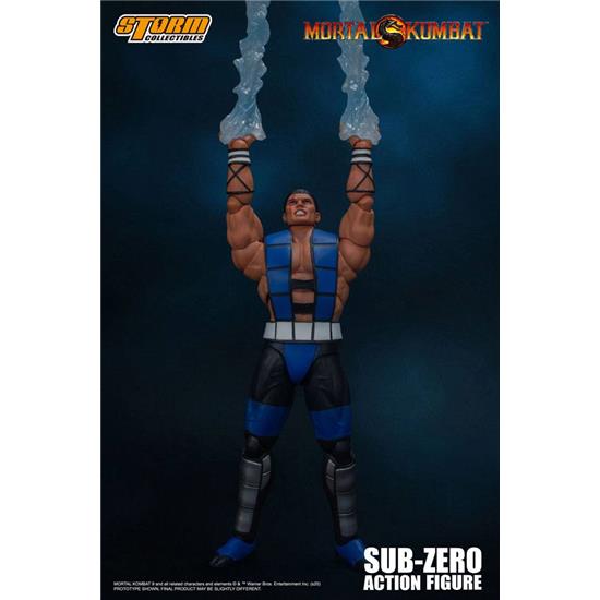 Mortal Kombat: Sub-Zero (Unmasked) Action Figur 1/12 16 cm