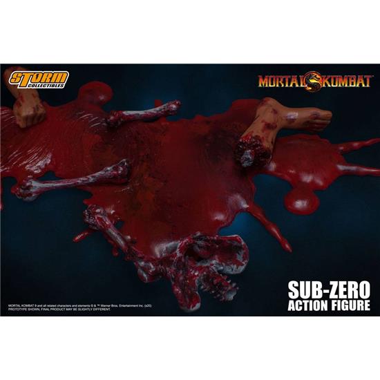 Mortal Kombat: Sub-Zero (Unmasked) Action Figur 1/12 16 cm