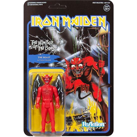 Iron Maiden: The Number of the Beast (Album Art) ReAction Action Figur 10 cm