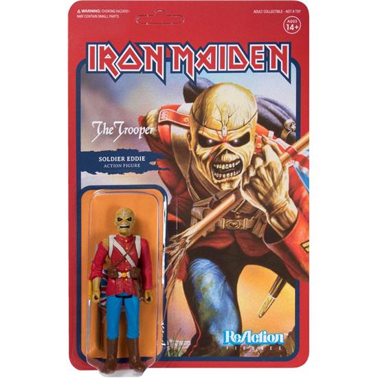Iron Maiden: The Trooper ReAction Action Figur 10 cm