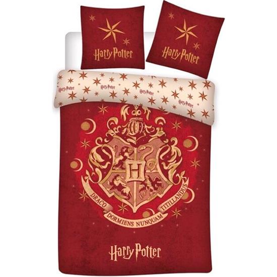 Harry Potter: Hogwarts Rødt Sengetøj
